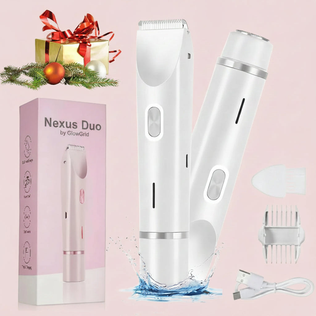 Nexus Duo - 2-in-1 Wet & Dry Waterproof Electric Shaver