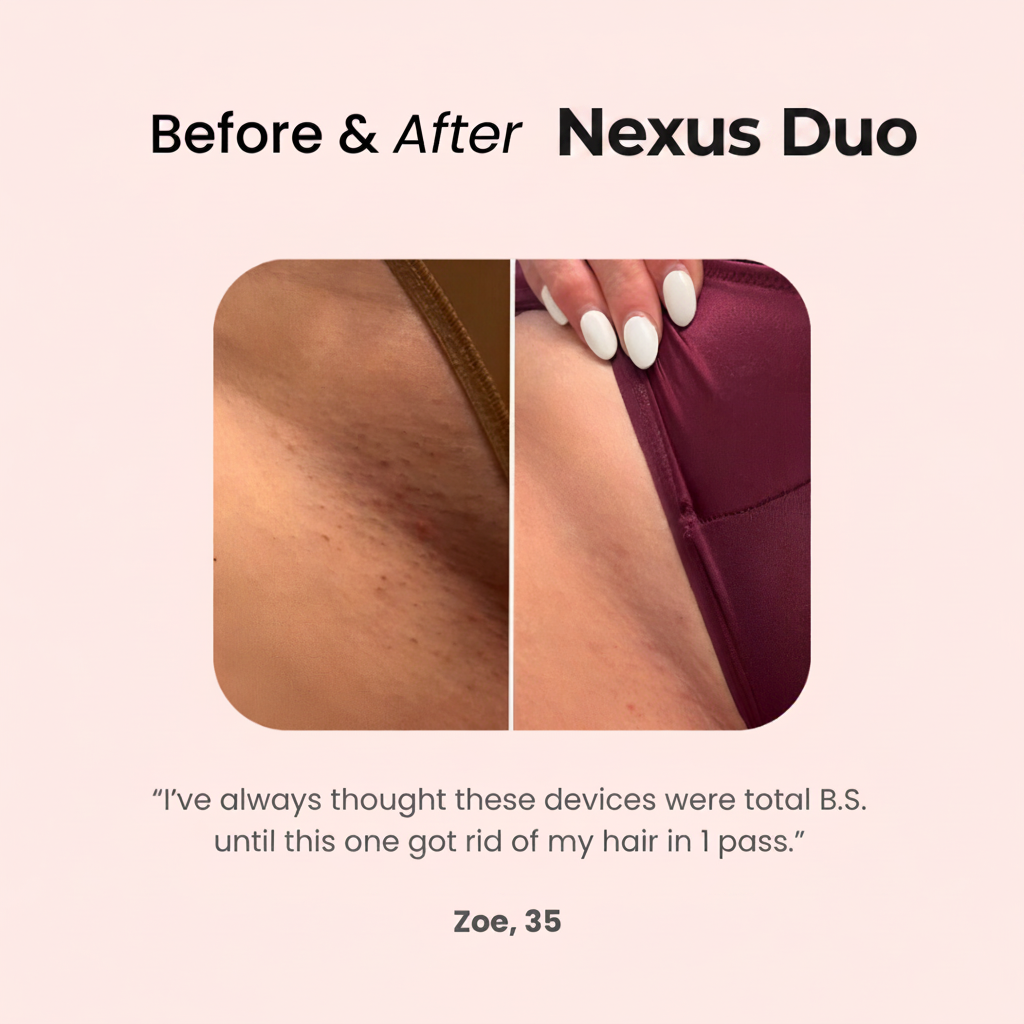 Nexus Duo - 2-in-1 Wet & Dry Waterproof Electric Shaver